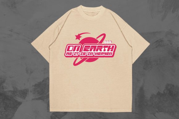 Christian Quote Y2k T-shirt Design