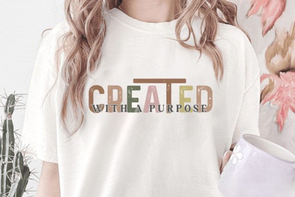 Christian SVG Created with a Purpose