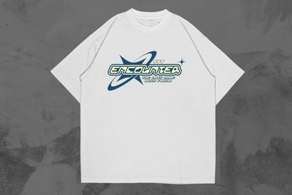 Encounter Y2k Christian T-shirt Design