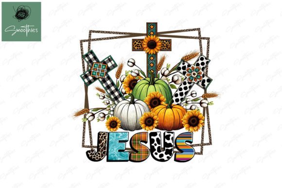 Fall Jesus Cross T-Shirt Designs