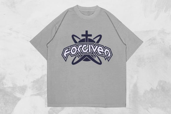 Forgiven Christian Y2k T-shirt Design
