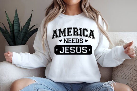 Free America Needs Jesus SVG for Freebies