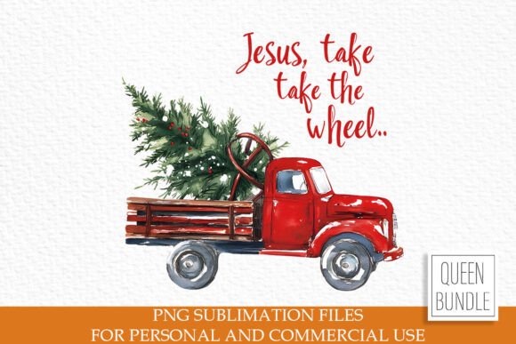 Jesus Take the Wheel Sublimation T-Shirt Designs