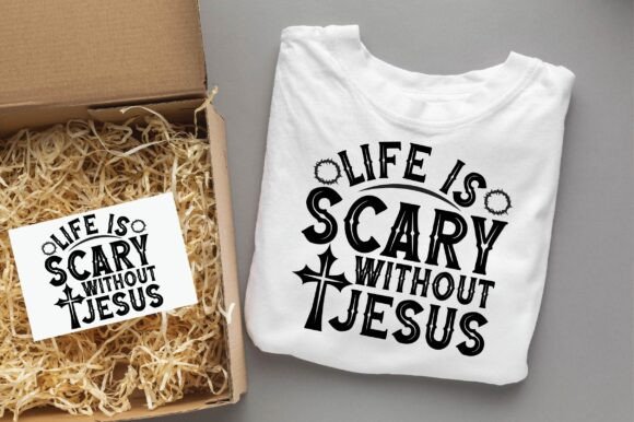LIFE is SCARY WITHOUT JESUS Christian Freebies