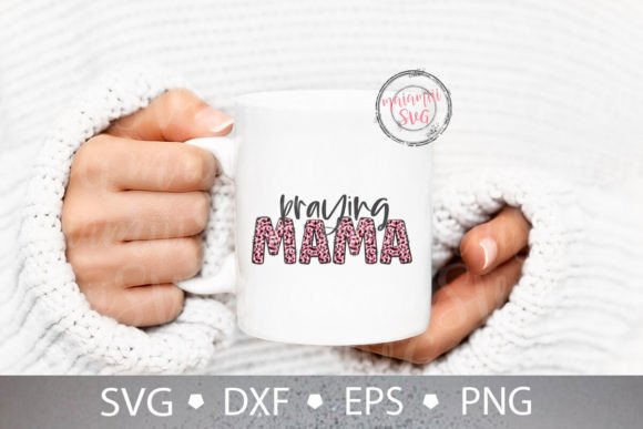 Praying Mama Svg, T-Shirt Designs